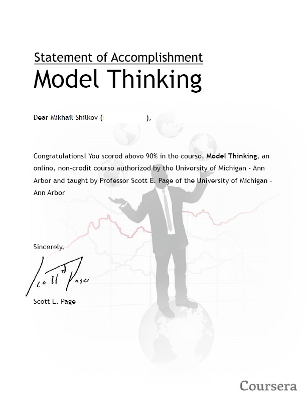 Model Thinking